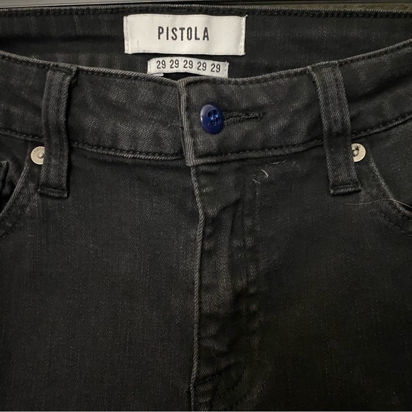 Pistola Black Wash Skinny Jeans - Picture 3 of 5